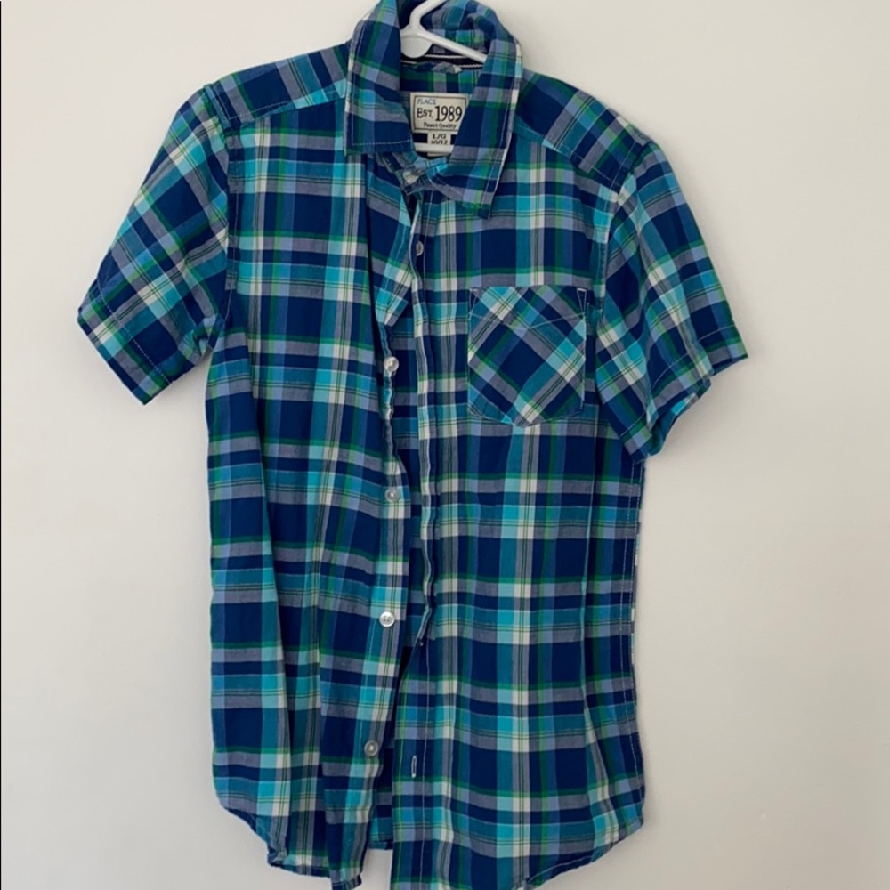 Bundle and Save! Kids shirt sleeve plaid shirt